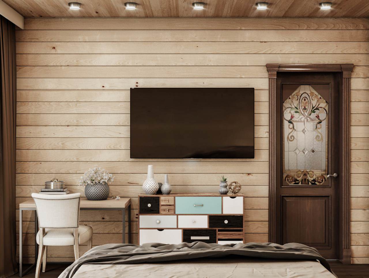 Мужская спальня