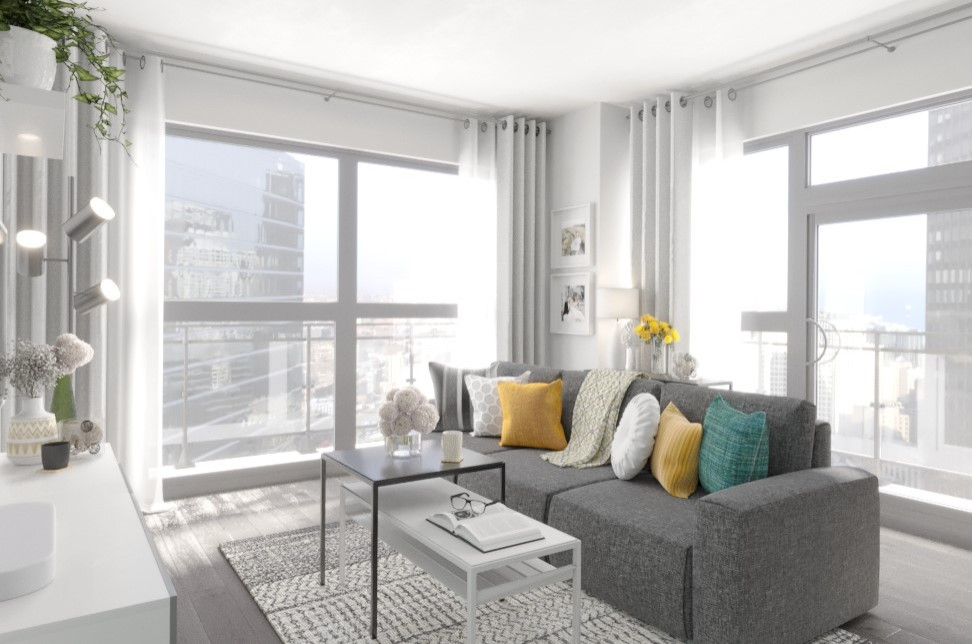 Гостиная в Скандинавском стиле