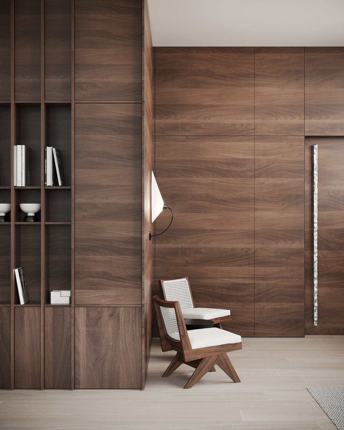 The Whale – Minimalist modern home office