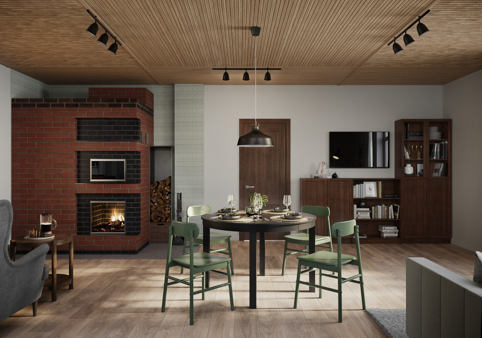 Обложка проекта: Гостиная загородного дома