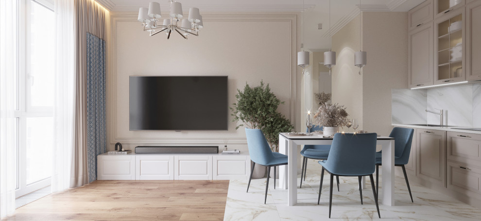 ДИЗАЙН ТРЕХКОМНАТНОЙ КВАРТИРЫ 89 КВ.М