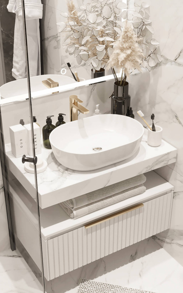 Душевая к классическом стиле