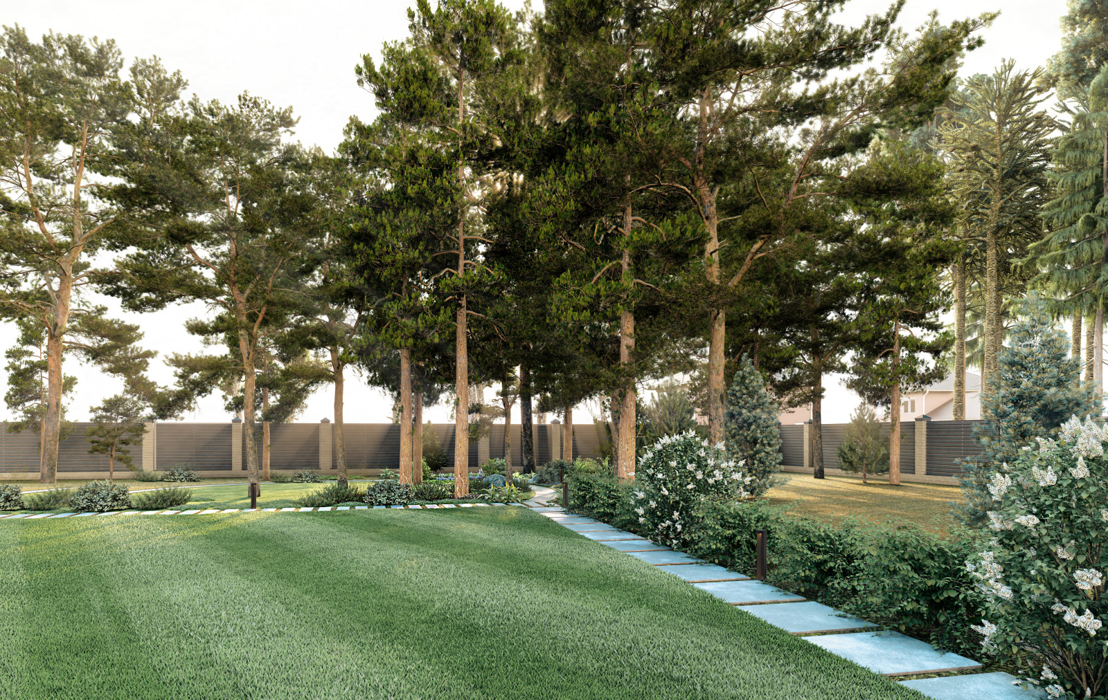 Визуализация Репино парк