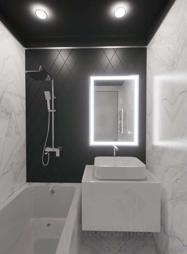 Дизайн-проект двухкомнатной квартиры 54 кв.м. в ЖК «Саларьево парк»