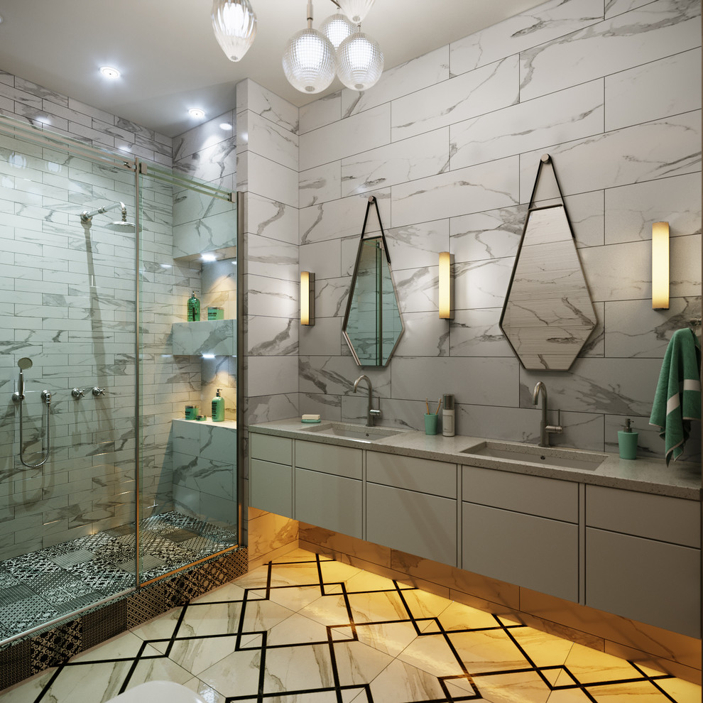 ДИЗАЙН ИНТЕРЬЕРА КВАРТИРЫ 228 м.кв. ЖК "Амурские зори