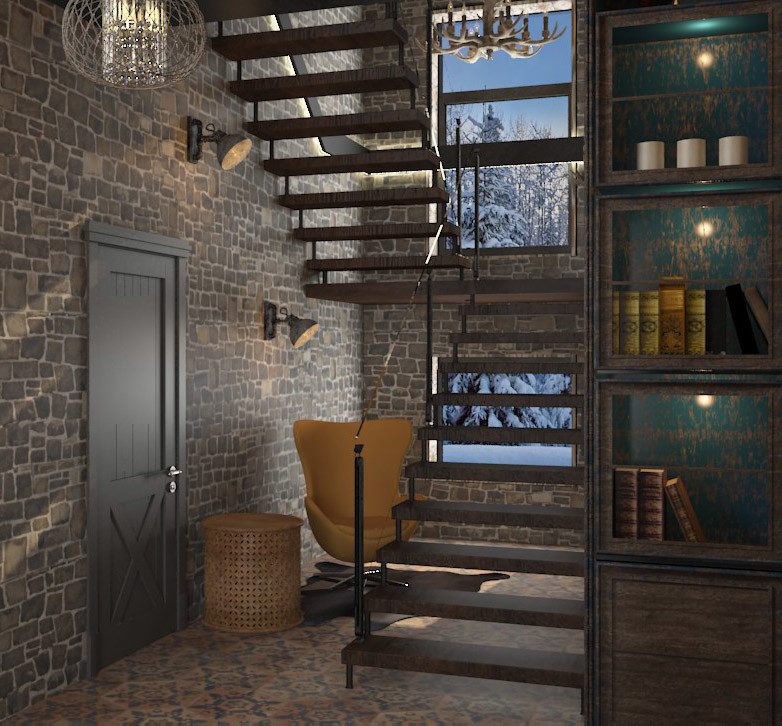 Коттедж в стиле Шале