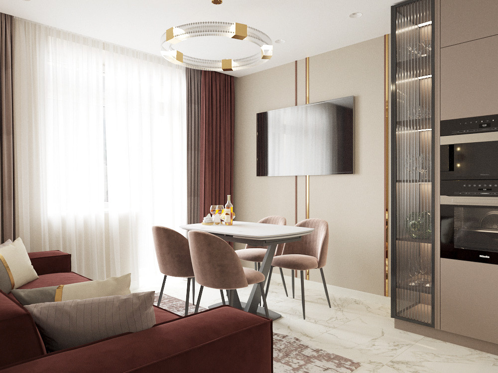 Проект квартиры, 86 м2
