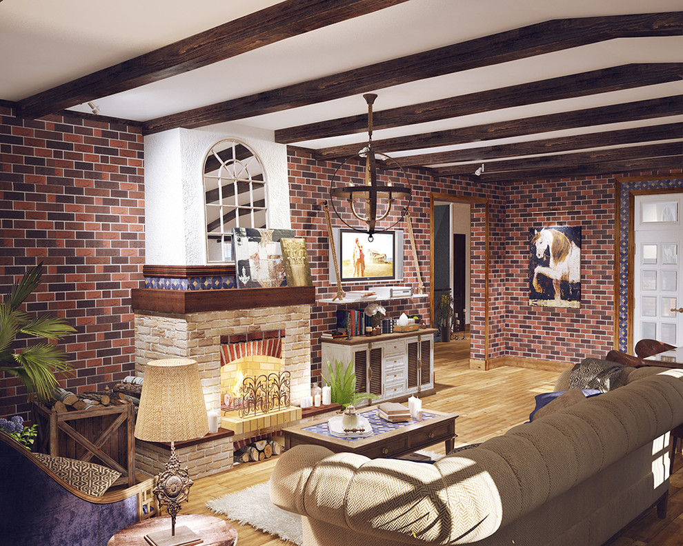 Гостиная 2 этаж