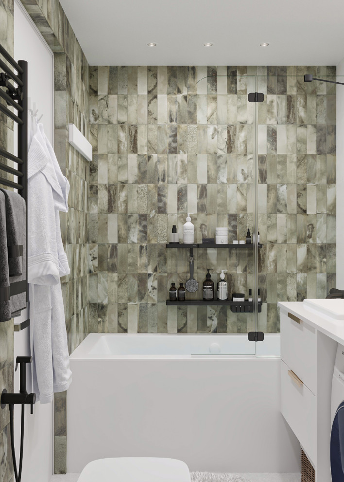 Ванная комната ул. Ломоносова, Курск.