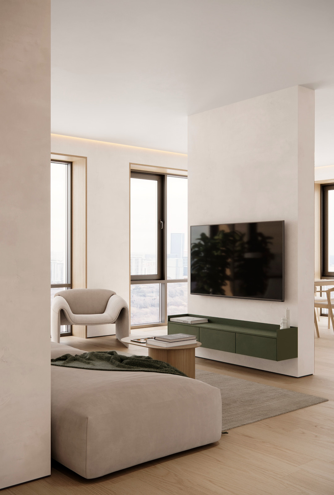 Панорамная квартира в «Termoland», Москва