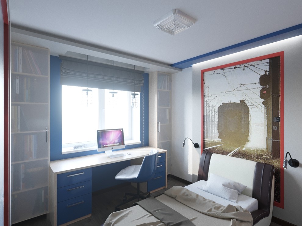 Проект трёхкомнатной квартиры IO001