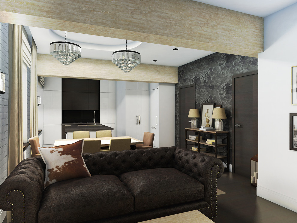 living room, apartment generala yermolova