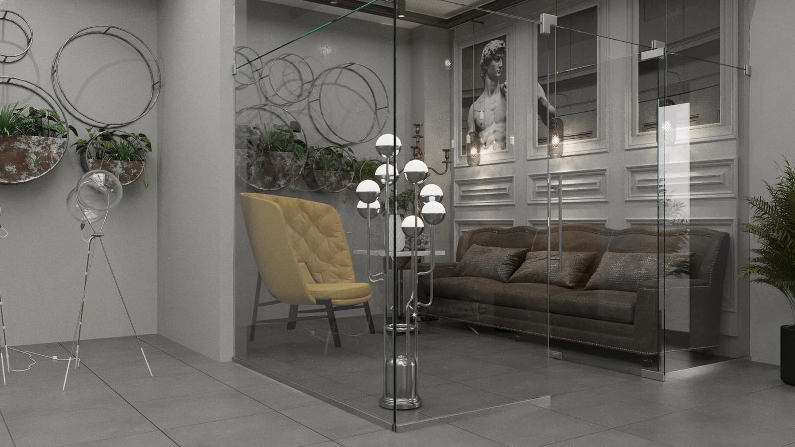 Office_001_визуализация интерьера офиса в г. Санкт-Петербург