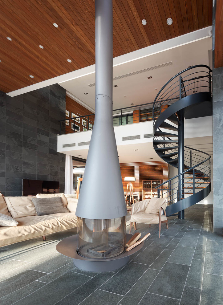 Hampton - современный загородный дом в стиле минимализм.