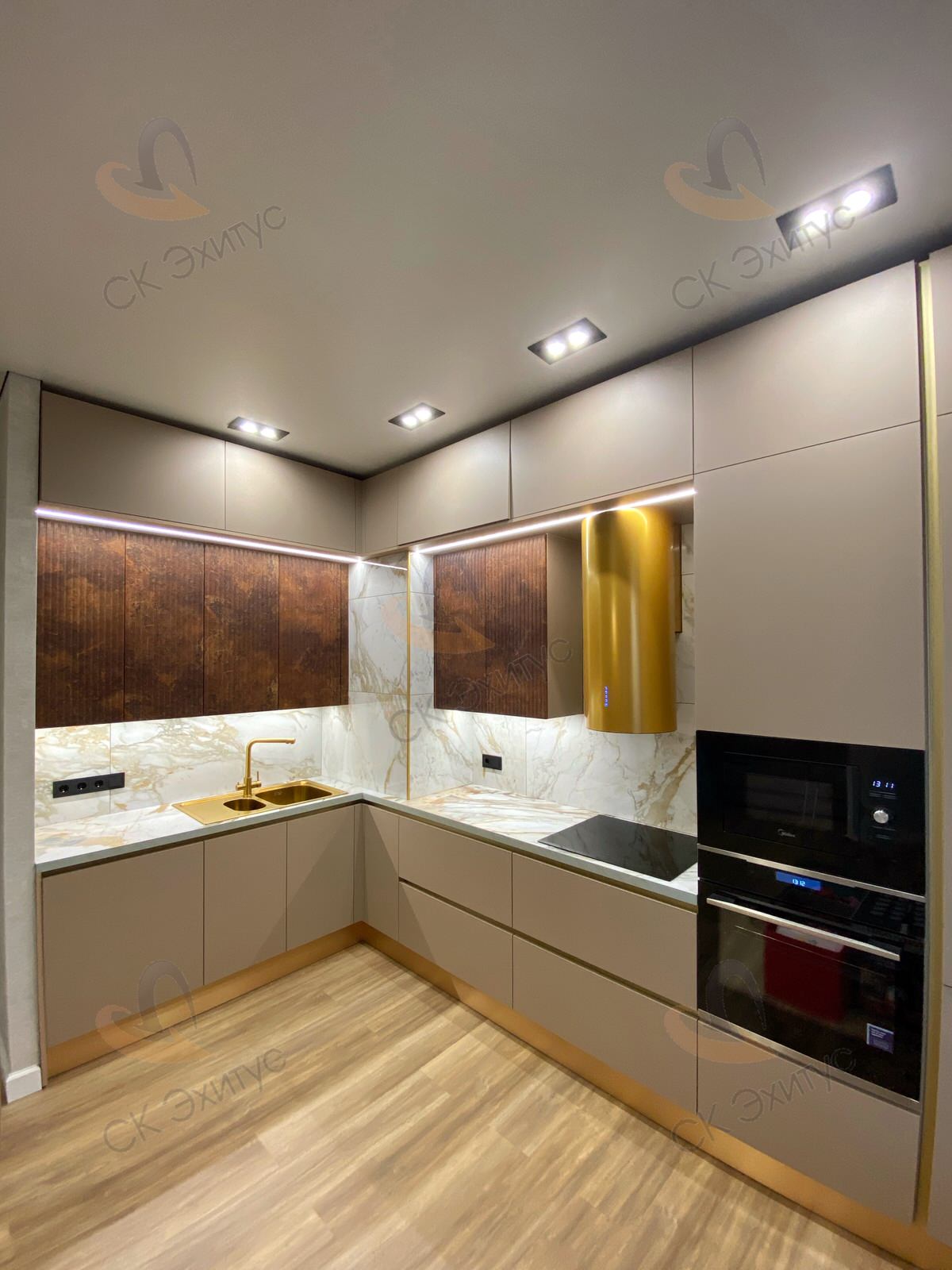 Ремонт 3-х комнатной квартиры в жилом комплексе "Duderhof Club"