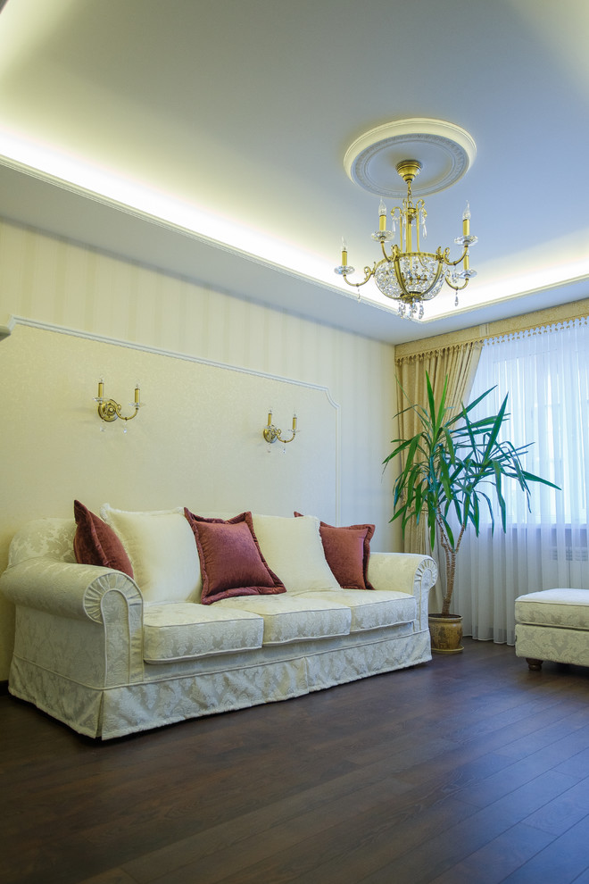 Обложка проекта: Двухкомнатная квартира в классическом стиле