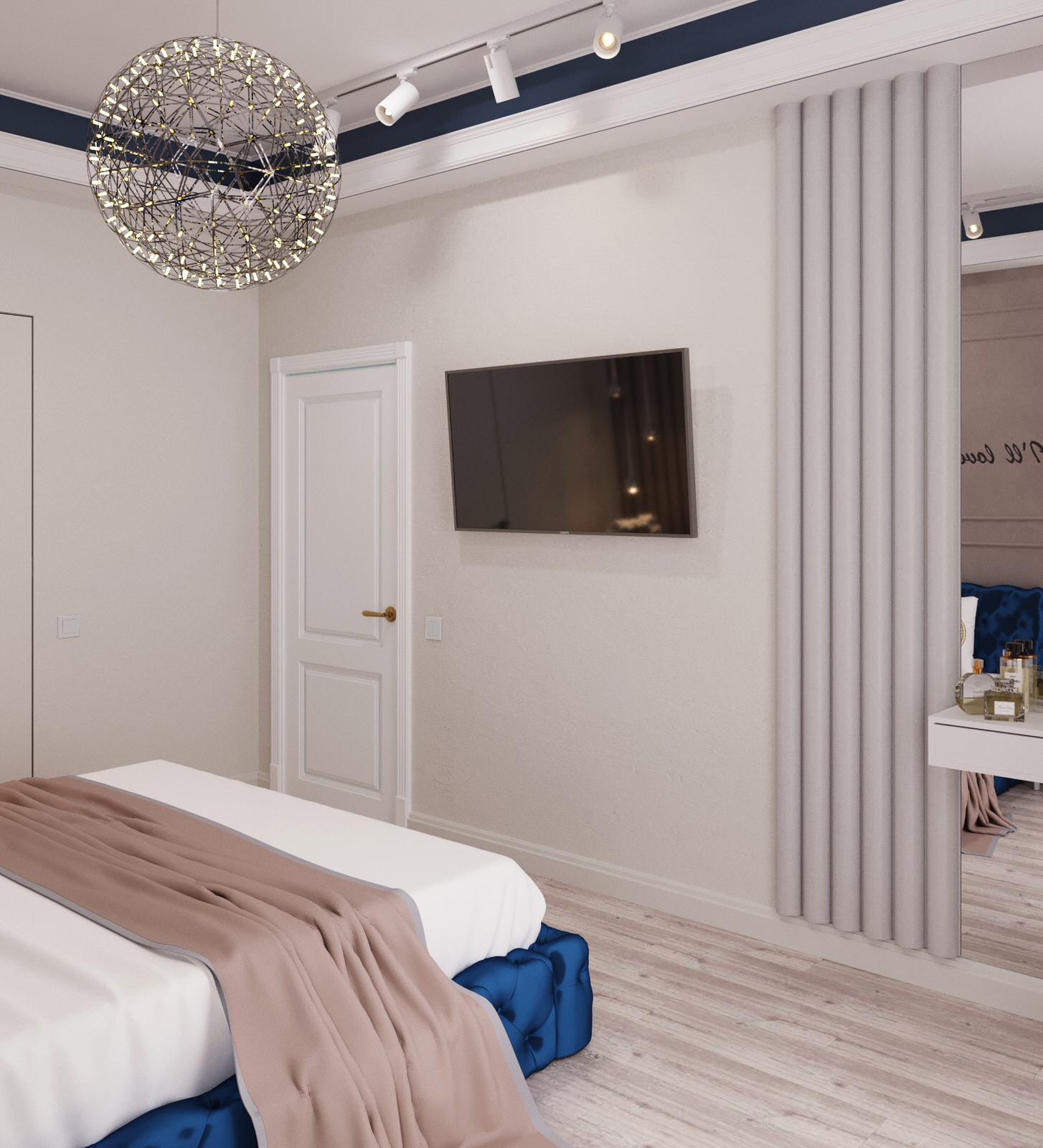 Визуализация спальни.