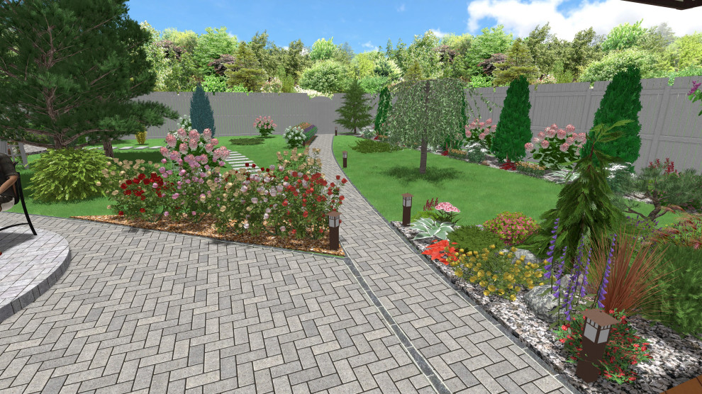 Обложка проекта: ландшафтный дизайн