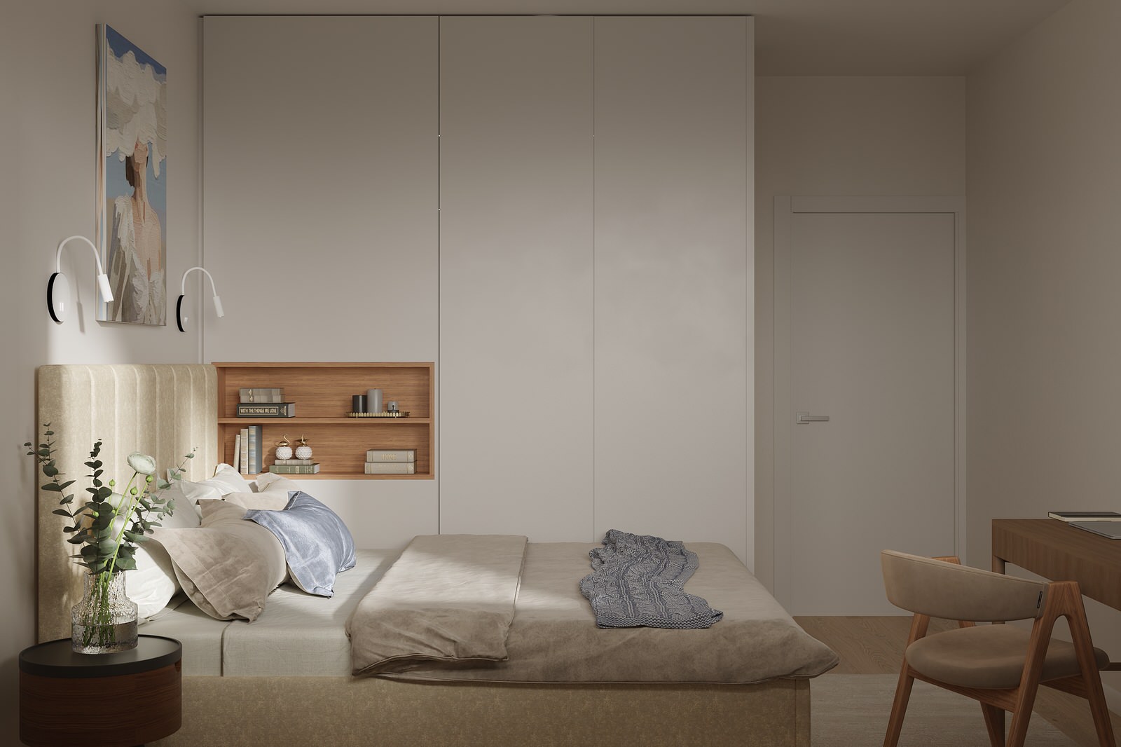 Двухкомнатная квартира для молодой пары