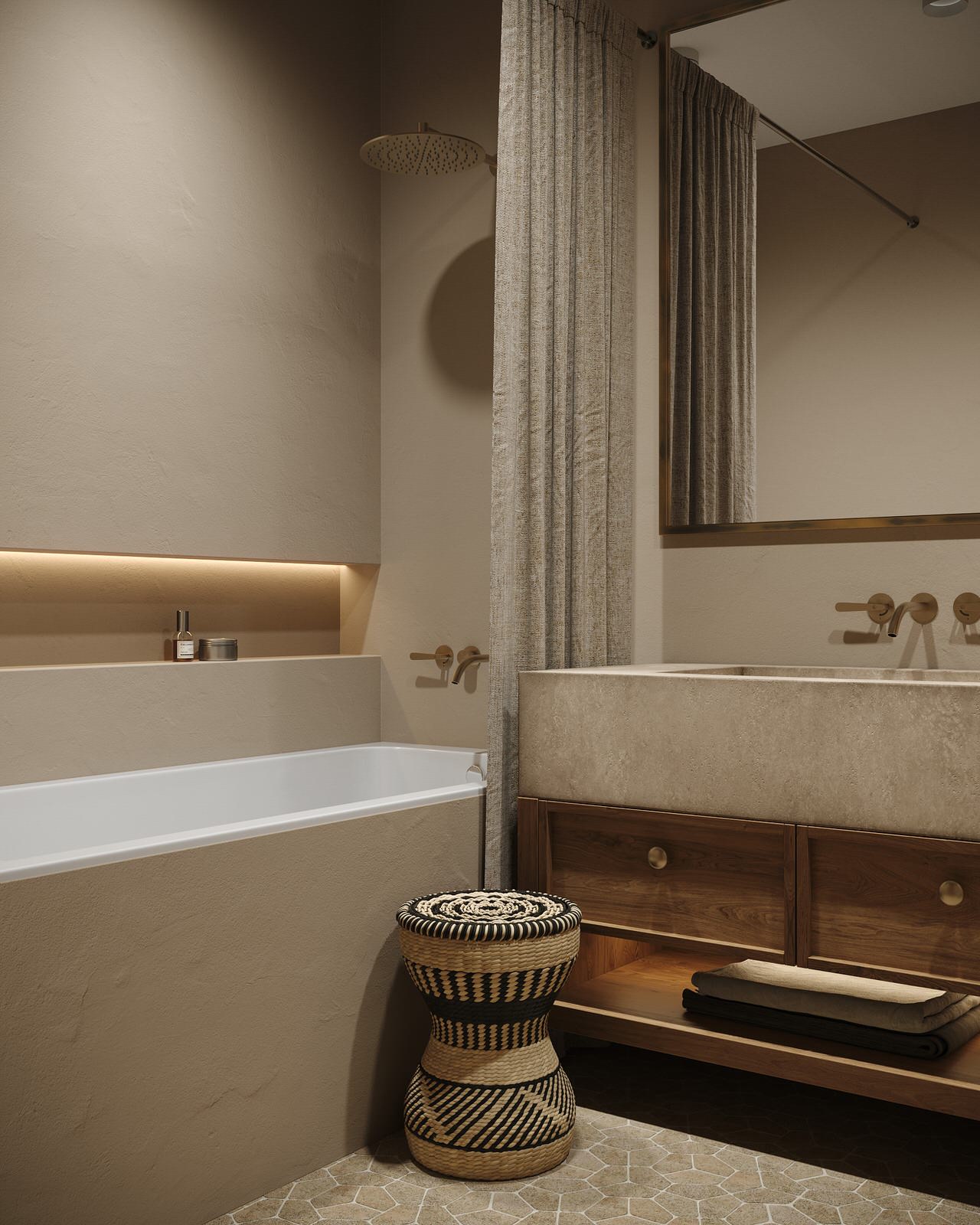 ЖК Пятницкое Beige apartment