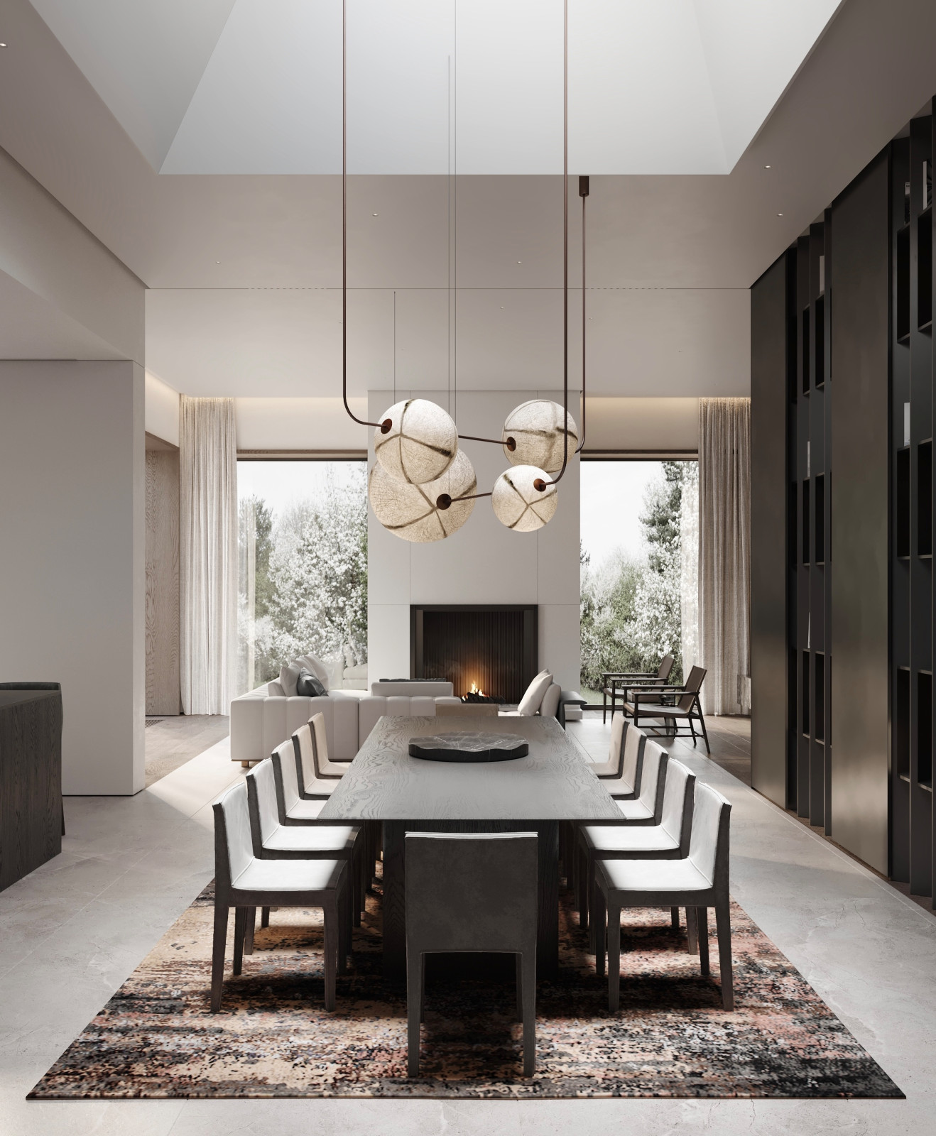 Интерьер дома в Новогорске