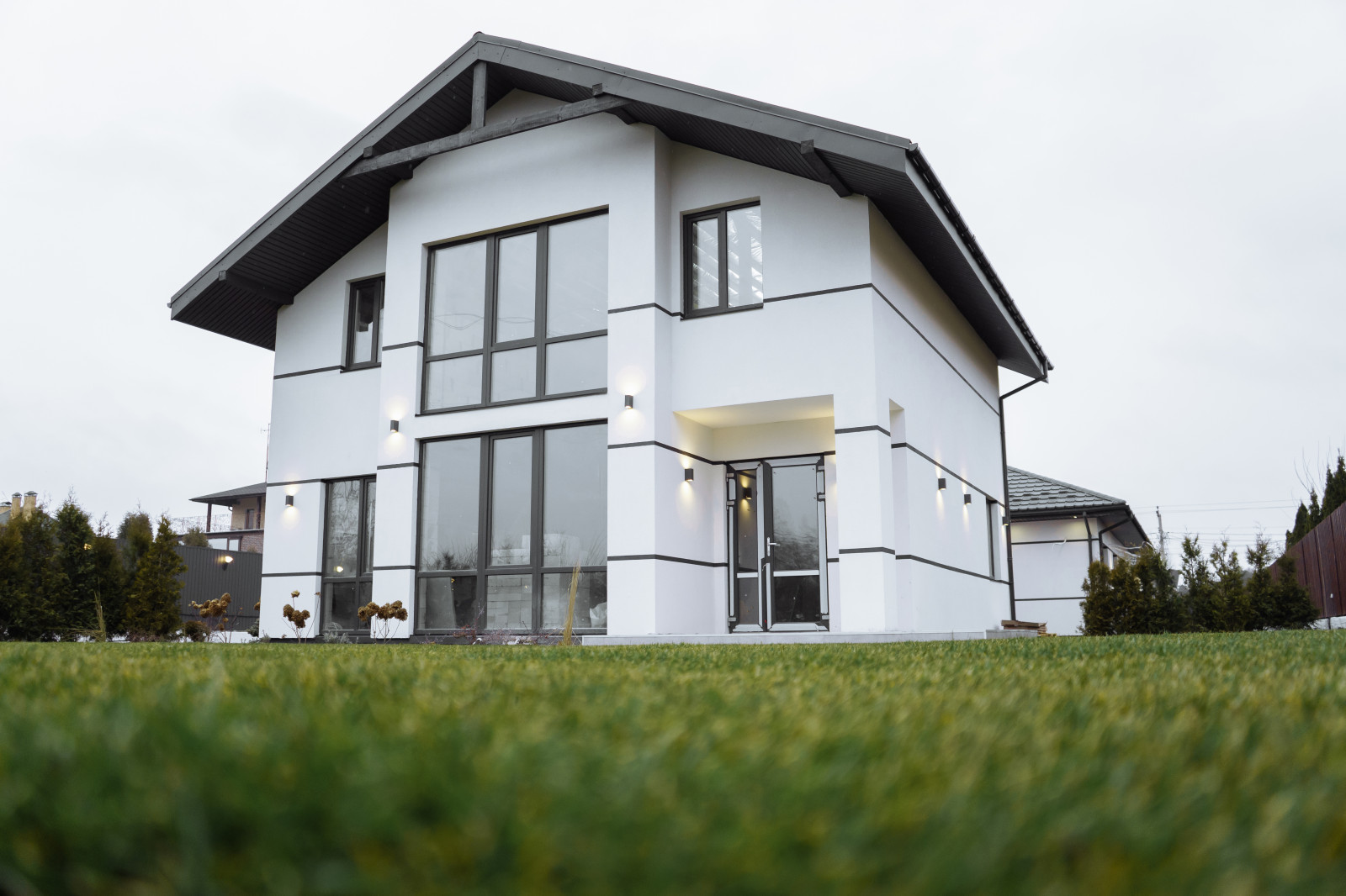 Build project. Cottege complex