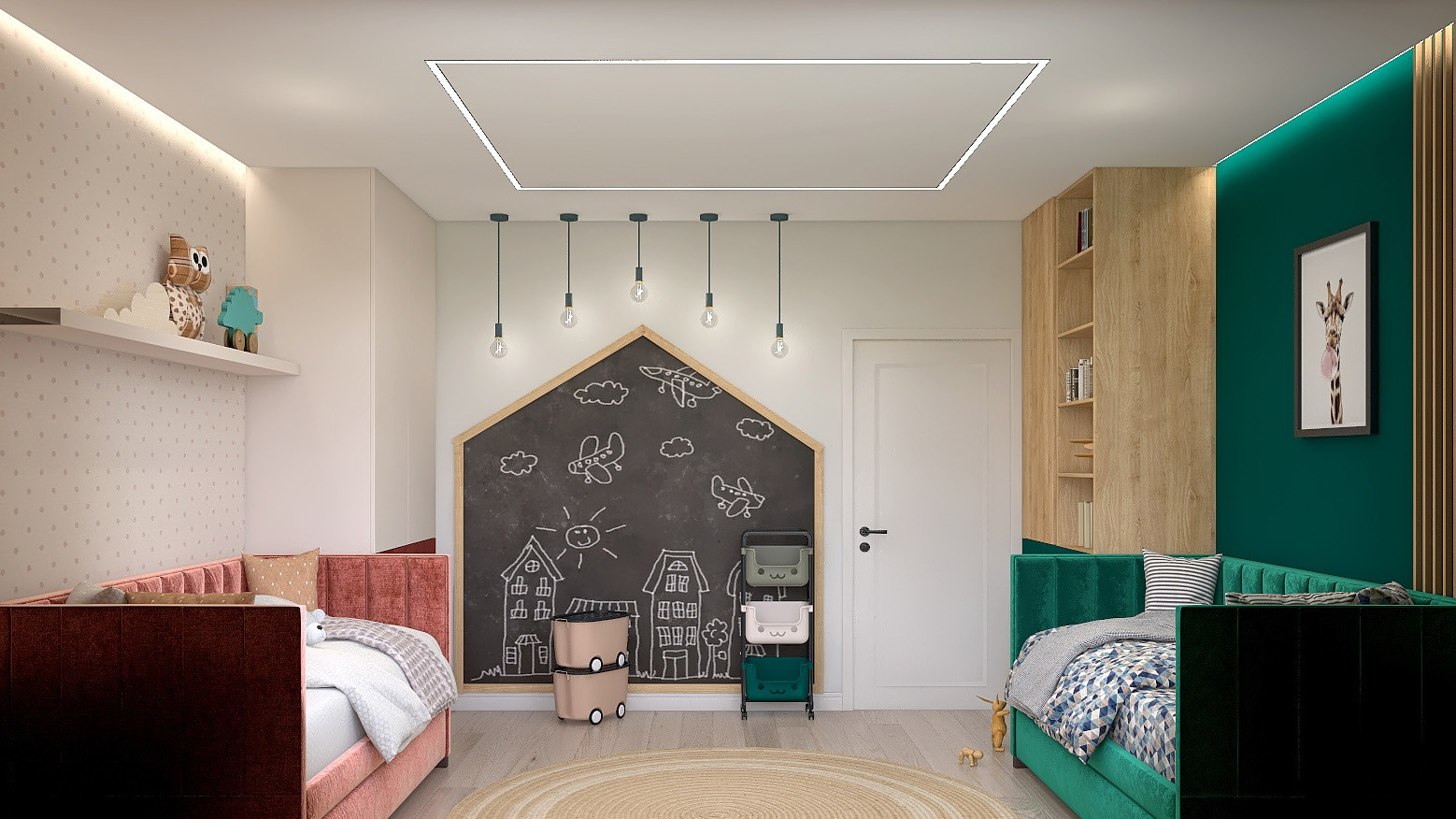 2-х комнатная квартира для пары фрилансеров