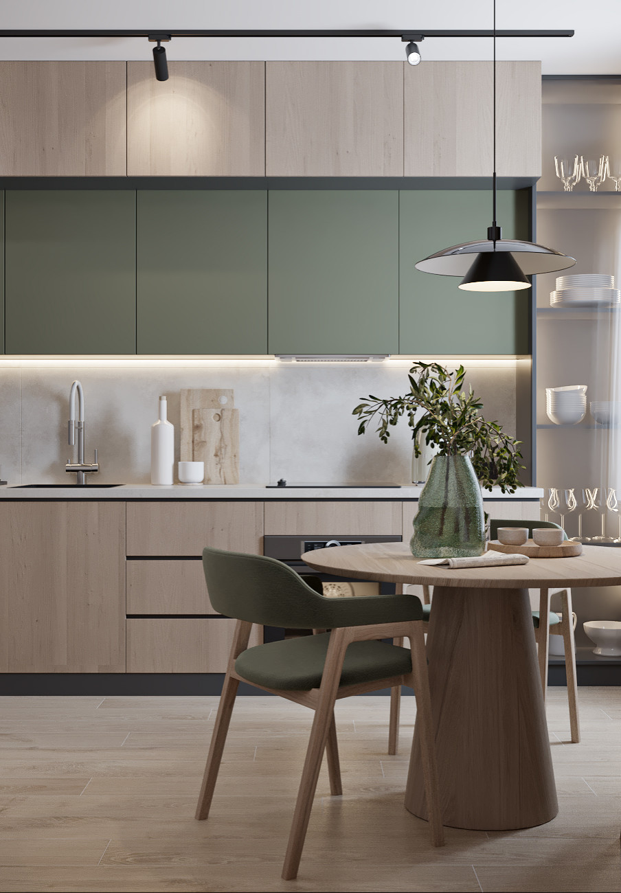 Обложка проекта: ЖК Зенит Квартира в современном стиле