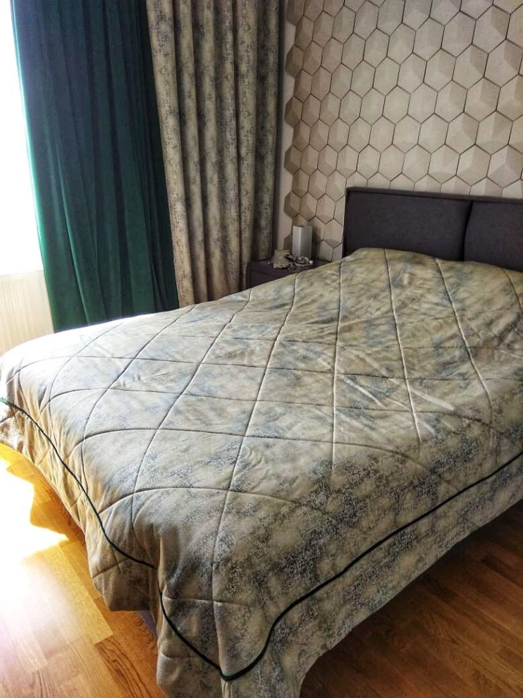 Обложка проекта: Декор спальни в частном доме