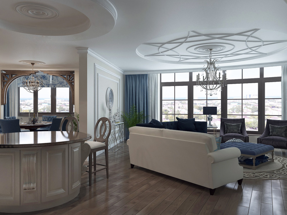 Обложка проекта: Двухуровневая квартира в Сочи