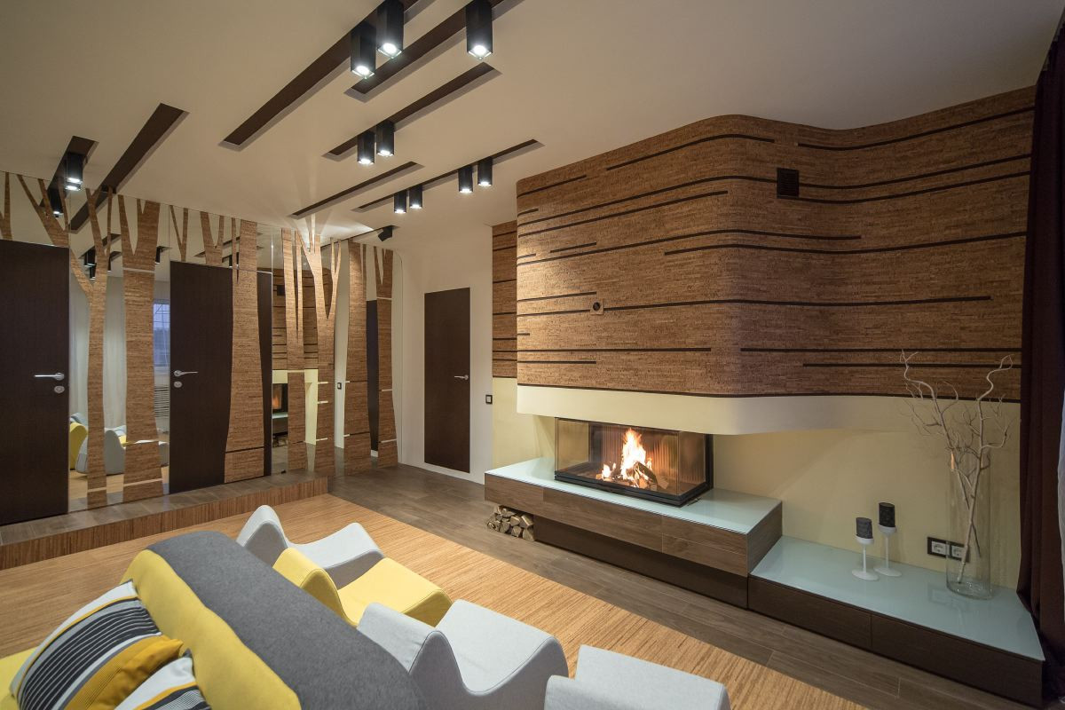 Гостиная в пробковом лесу. Дачный Ответ (НТВ)