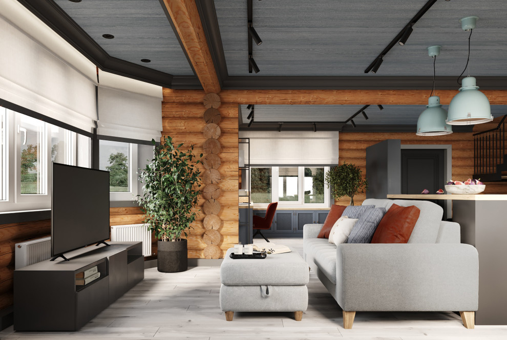 Бревенчатый дом, Тюмень