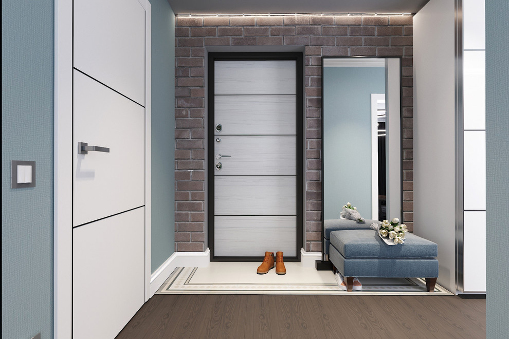 Современный интерьер с элементами лофта в г.Оренбург