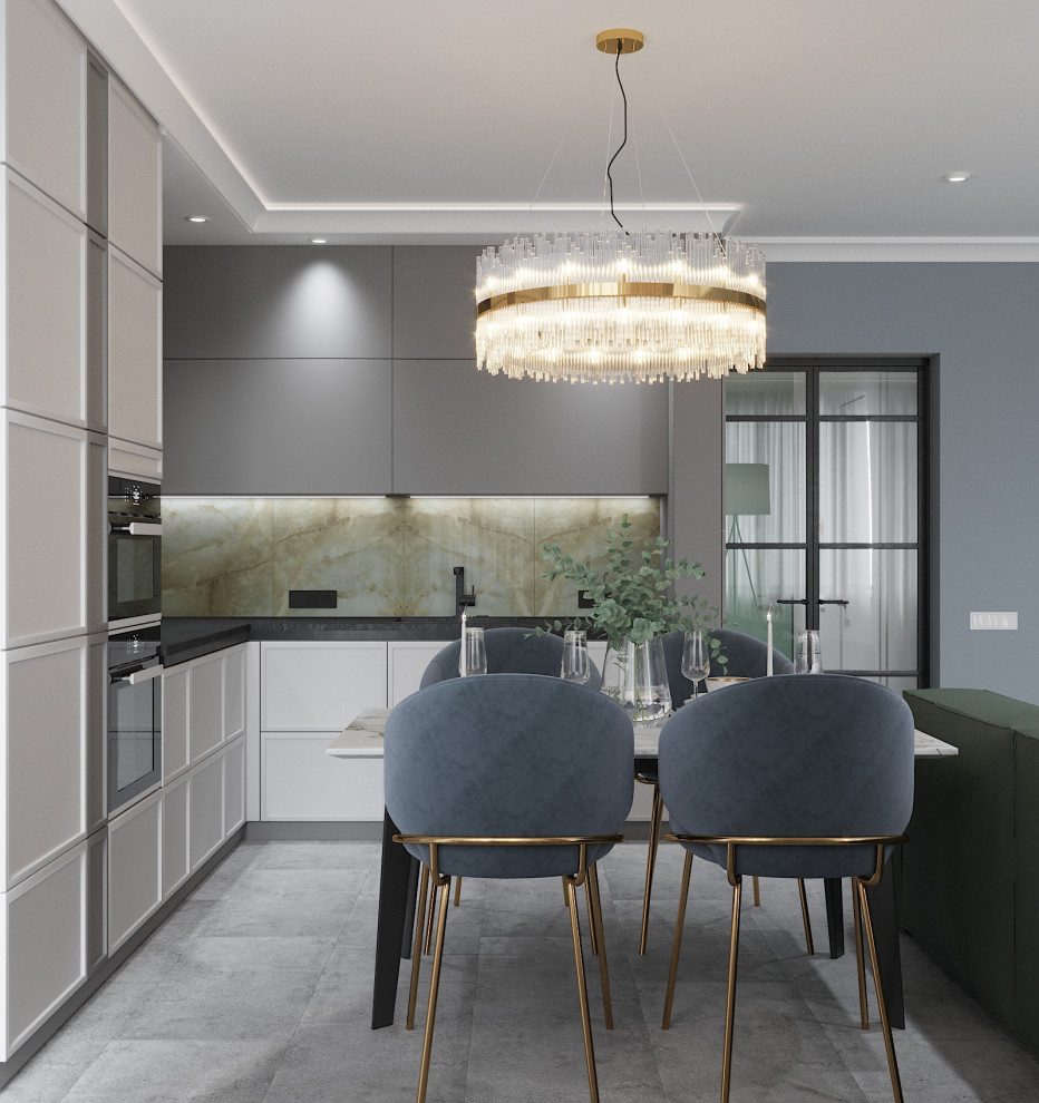 Дизайн проект квартиры 80М2, ЖК Алые паруса