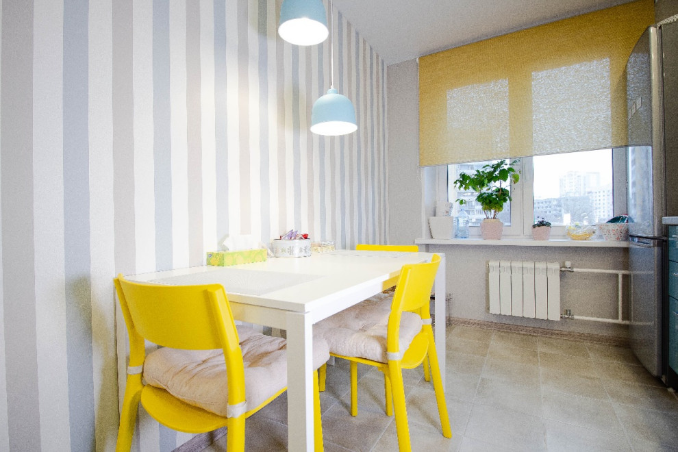 Обложка проекта: Реализованный проект в ярких цветах со скромным бюджетом в центре Москвы