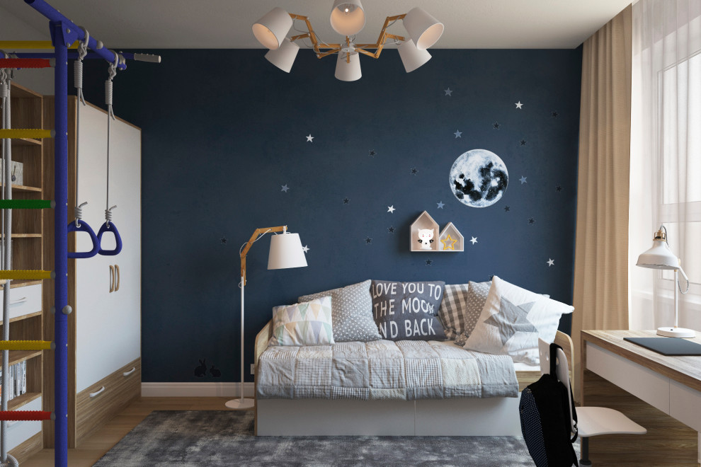 Дизайн-проект квартиры в современном стиле 90 м.кв г. Москва