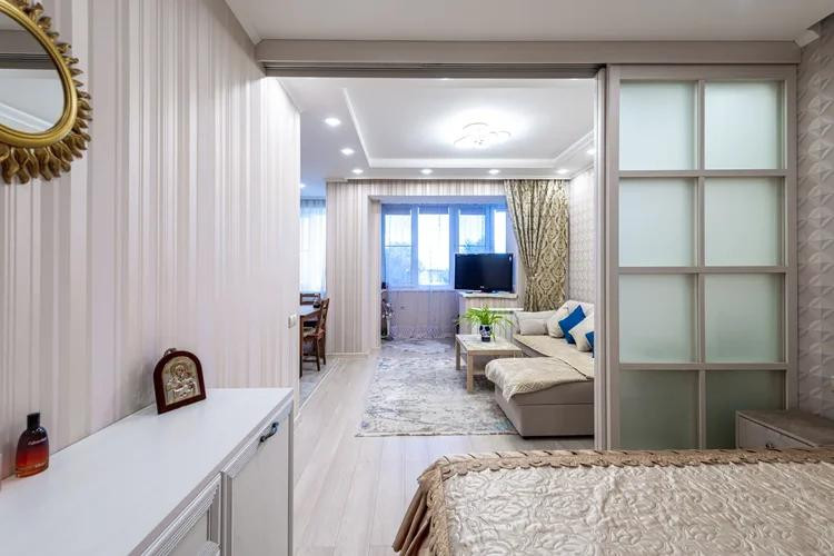 Кухня-гостиная и спальня