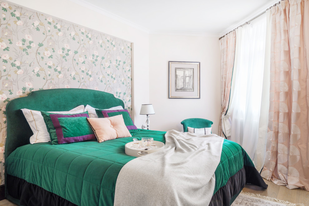 Квартира в подмосковье с элементами шинуазри.