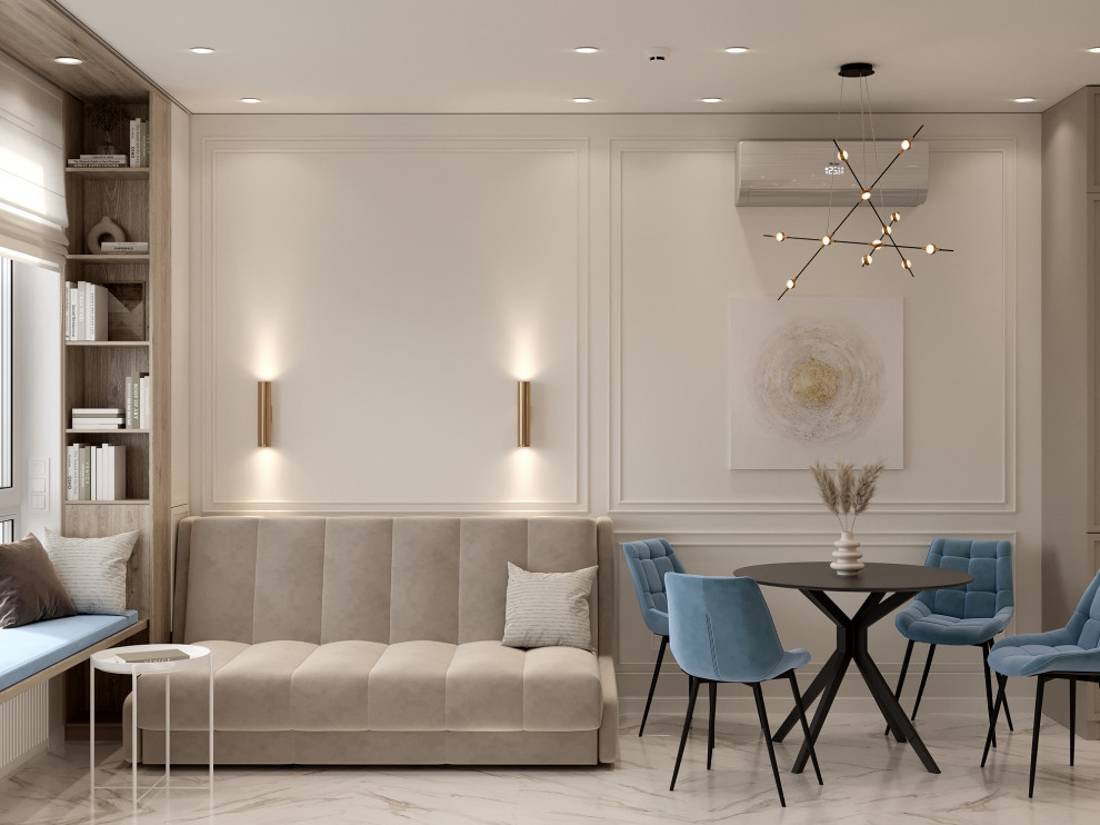 Обложка проекта: Проект квартиры для молодой девушки