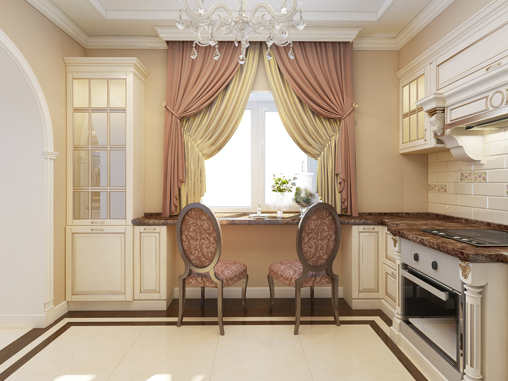 Интерьер индивидуального жилого дома в стиле неоклассика