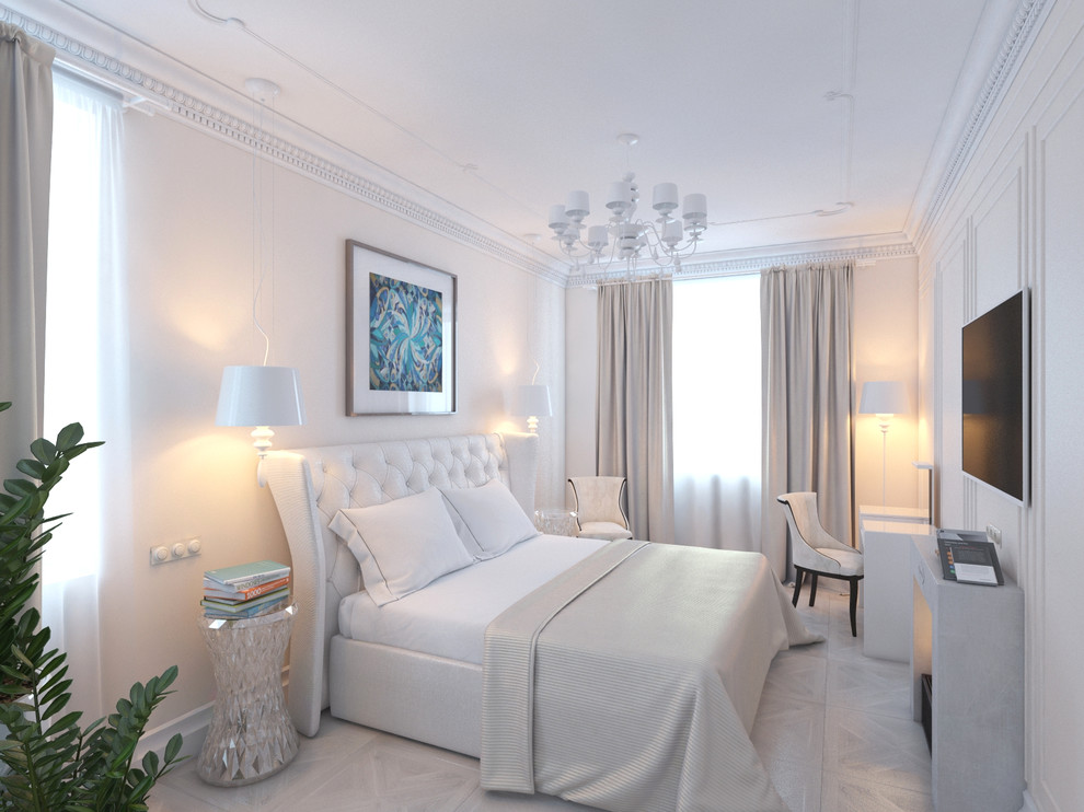 Обложка проекта: Белоснежная спальня