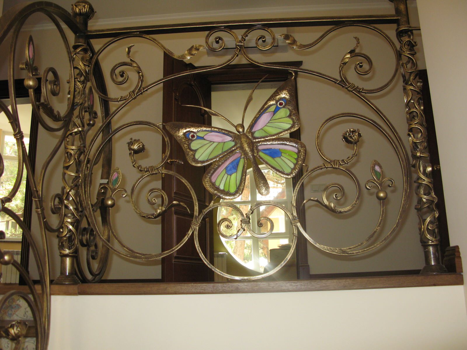 Ковка+витраж