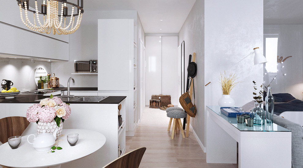 Дизайн интерьера двухкомнатной квартиры Рублевское шоссе