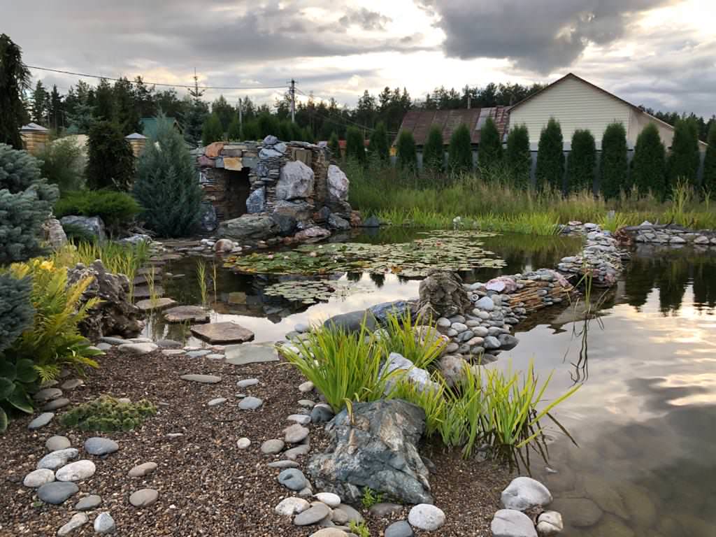 Декоративный водоём в Казани