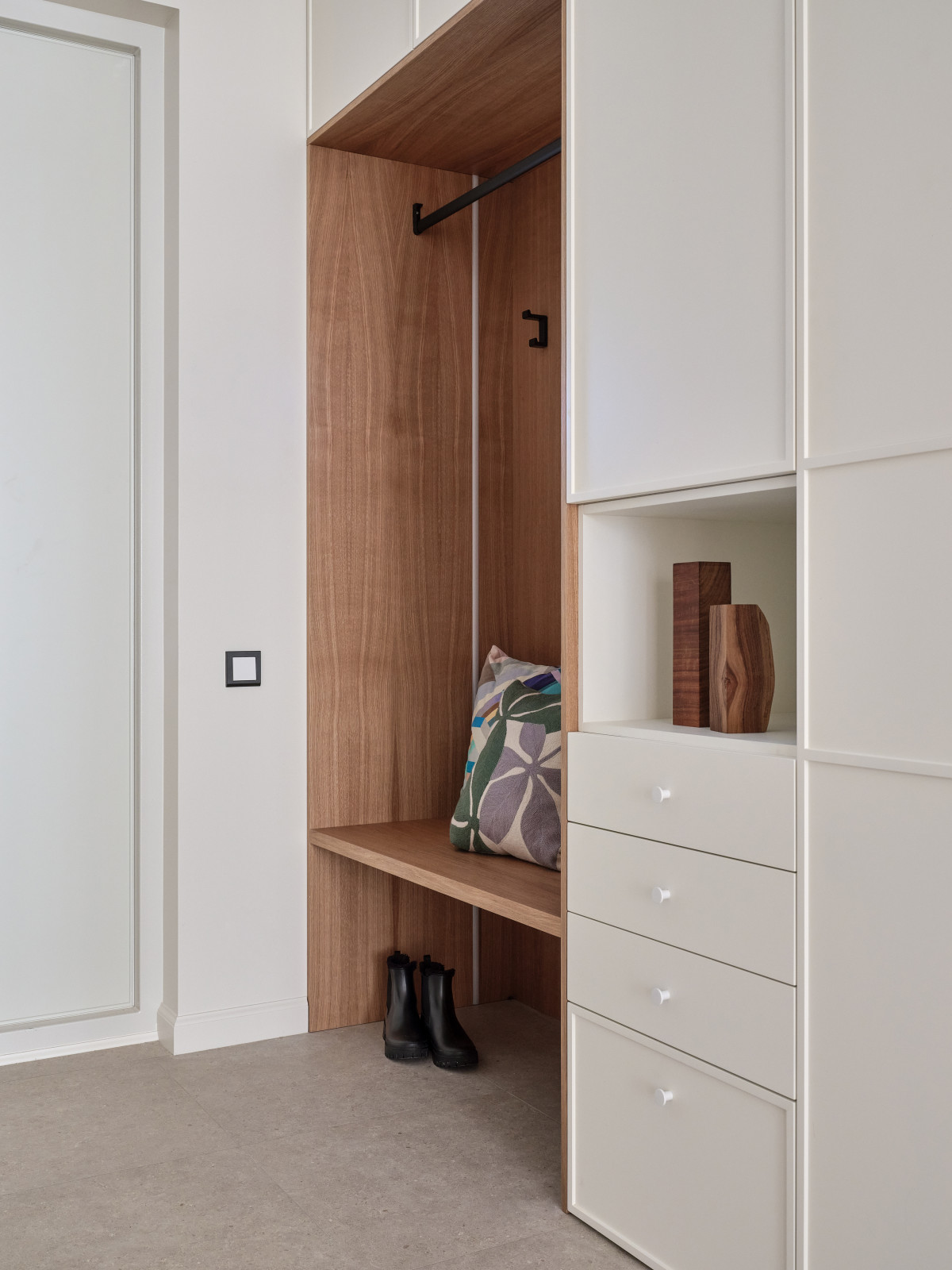 Скандинавский интерьер в квартире на берегу Москвы-реки: Интерьер+Дизайн