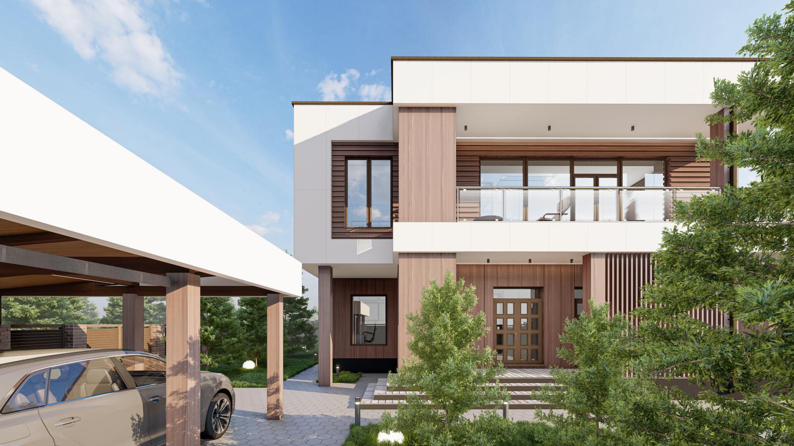 Жилой дом под Казанью. Пос. Форест Парк