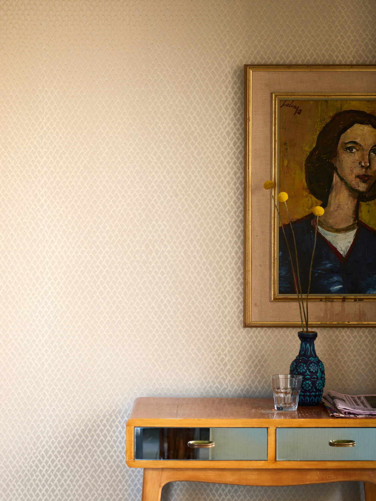 Обложка проекта: Farrow&Ball Metallic Wallpapers at Manders