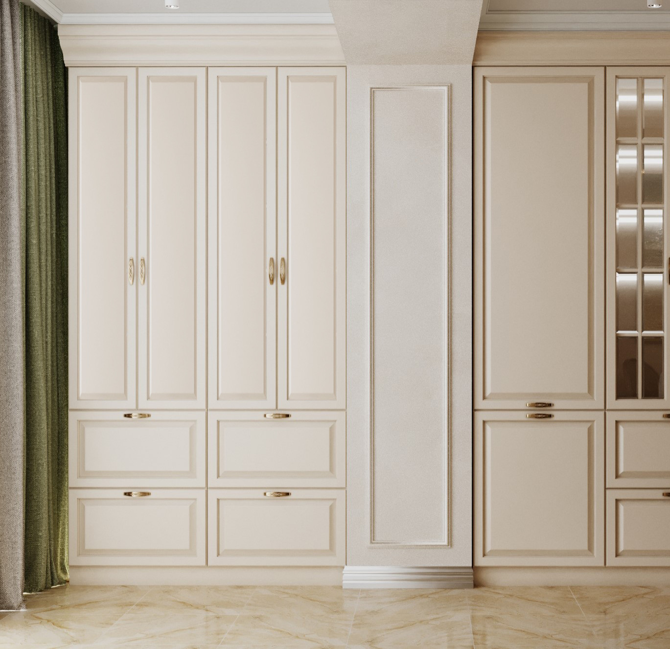 Обложка проекта: Дизайн квартиры в неоклассическом стиле