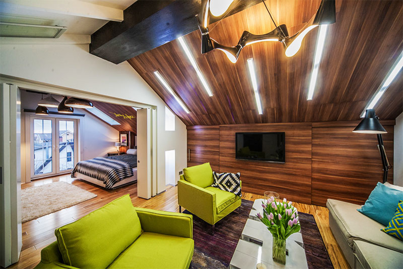 Скандинавская мансарда