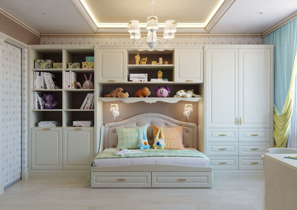 детская комната в утонченном стиле "Ар-деко"